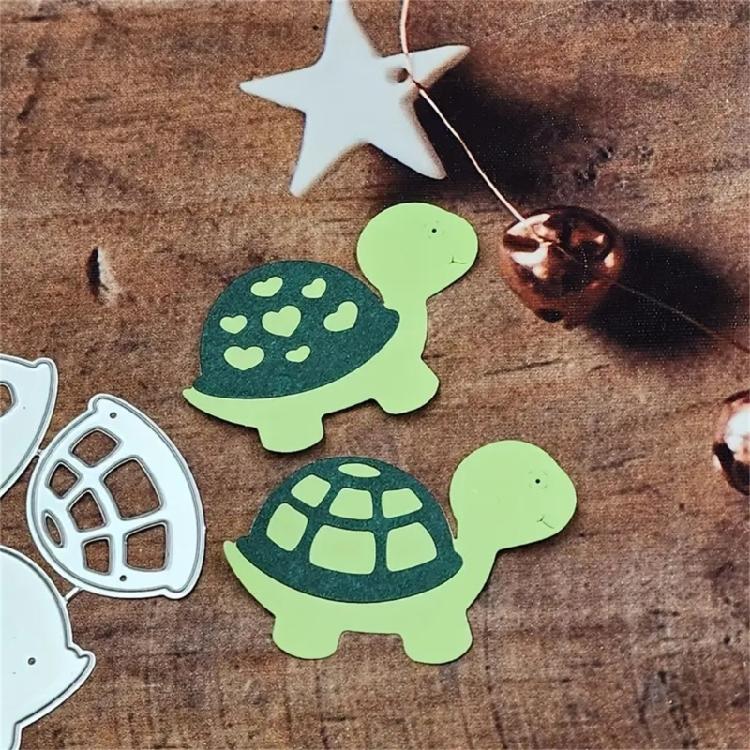 Schildkröten Stanzformen Präge Schablonen Schnitte Schablonen Schildkröte Metall Stanzteile für Scrapbooking Karte Scrapbook Dekoration