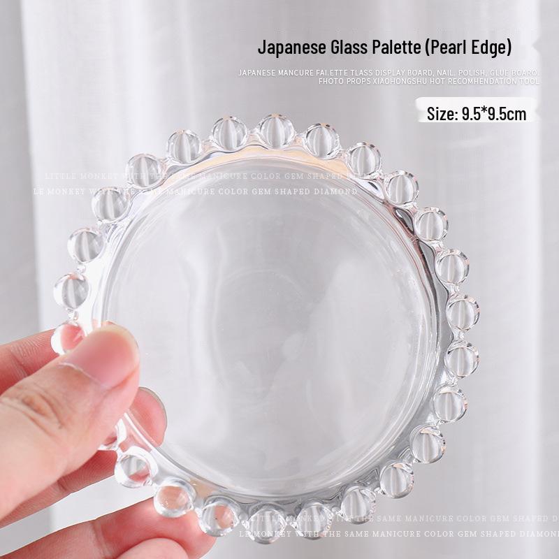 

Высокопрозрачная матовая палитра для нейл-арта и подставка для ручек