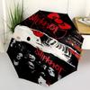 1pc Slipknot Hello KittyOpen/Close Umbrella-Windproof, Compact Travel Umbrella, Sturdy 8-Rib Shaft1113
