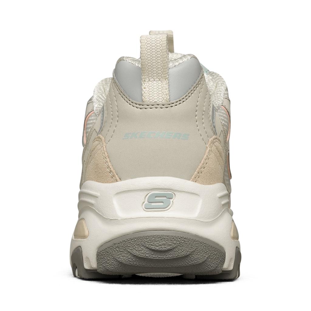 Skechers Zapatillas D'Lites 1.0 Panda, Oso Té con Leche Leche de Soja QQ, Suela Suave Amortiguación Zapatillas Chunky para Mujer Natural 149238-NAT
