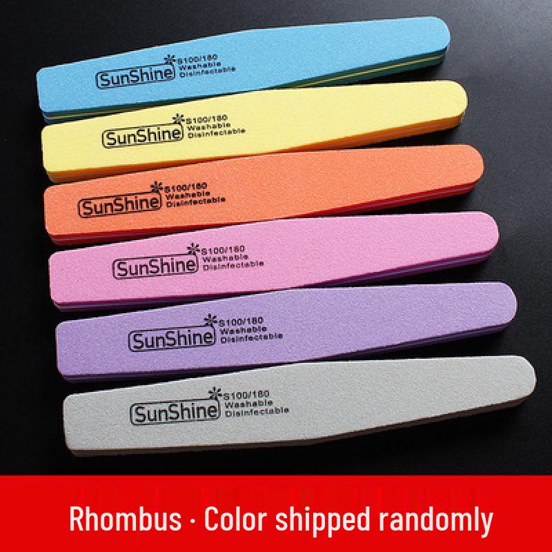 Инструменты для ногтей: Тонкие, Жесткие, Полировочные, Двусторонние, Матовые пилки для ухода за ногтями и их формирования