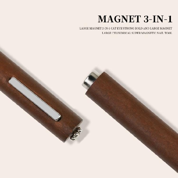 Professional Nail Art Tool With Powerful Nail Art Magnet Stick Manicure Tool For Striking Cats's Eye Effect