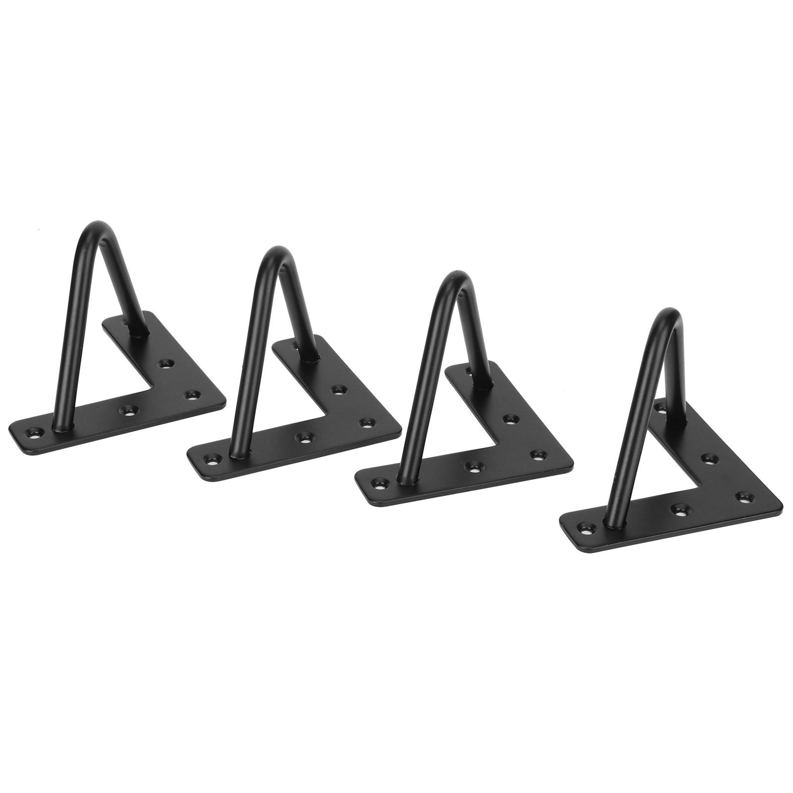 

4Pcs Wrought Iron Table Leg U shaped Desk Support Legs Furniture Hardware Accessories Type 1