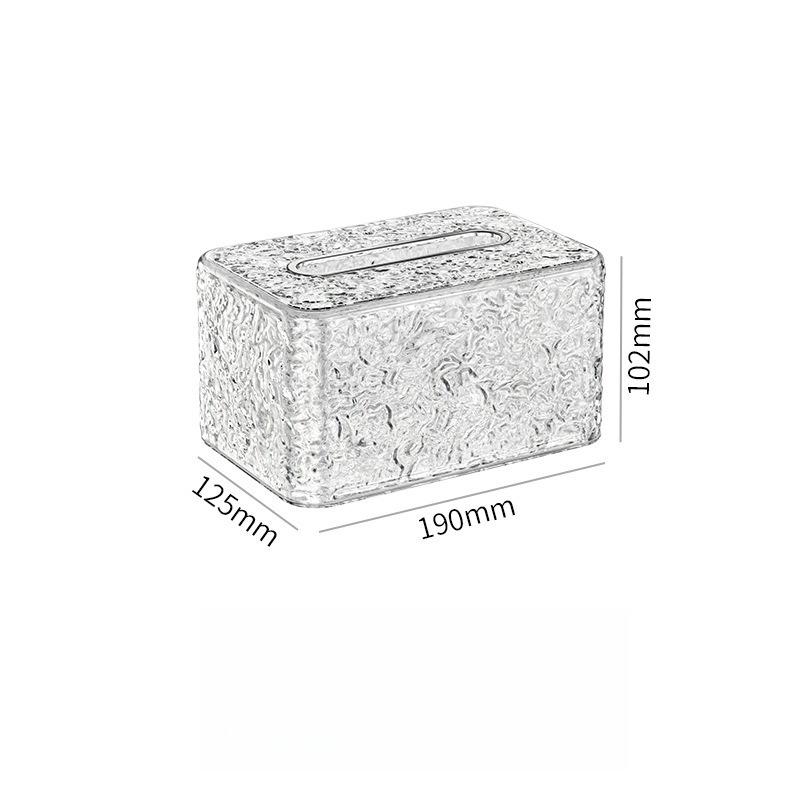 Living Room Tissue Box Premium Luxury Desktop Organizer Napkin Paper Dispenser Multi Function Tissue Bag Paper Holder Essential