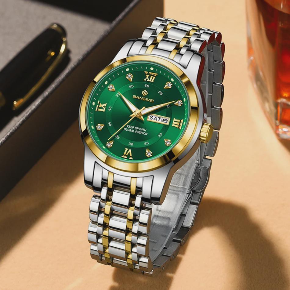 Simple Elegant Design Quartz Watch Diamond Watch For Women Creative Steel Waterproof Wristwatch