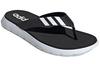 adidas Pohodlná sandále 'Černá Bílá' EG2069
