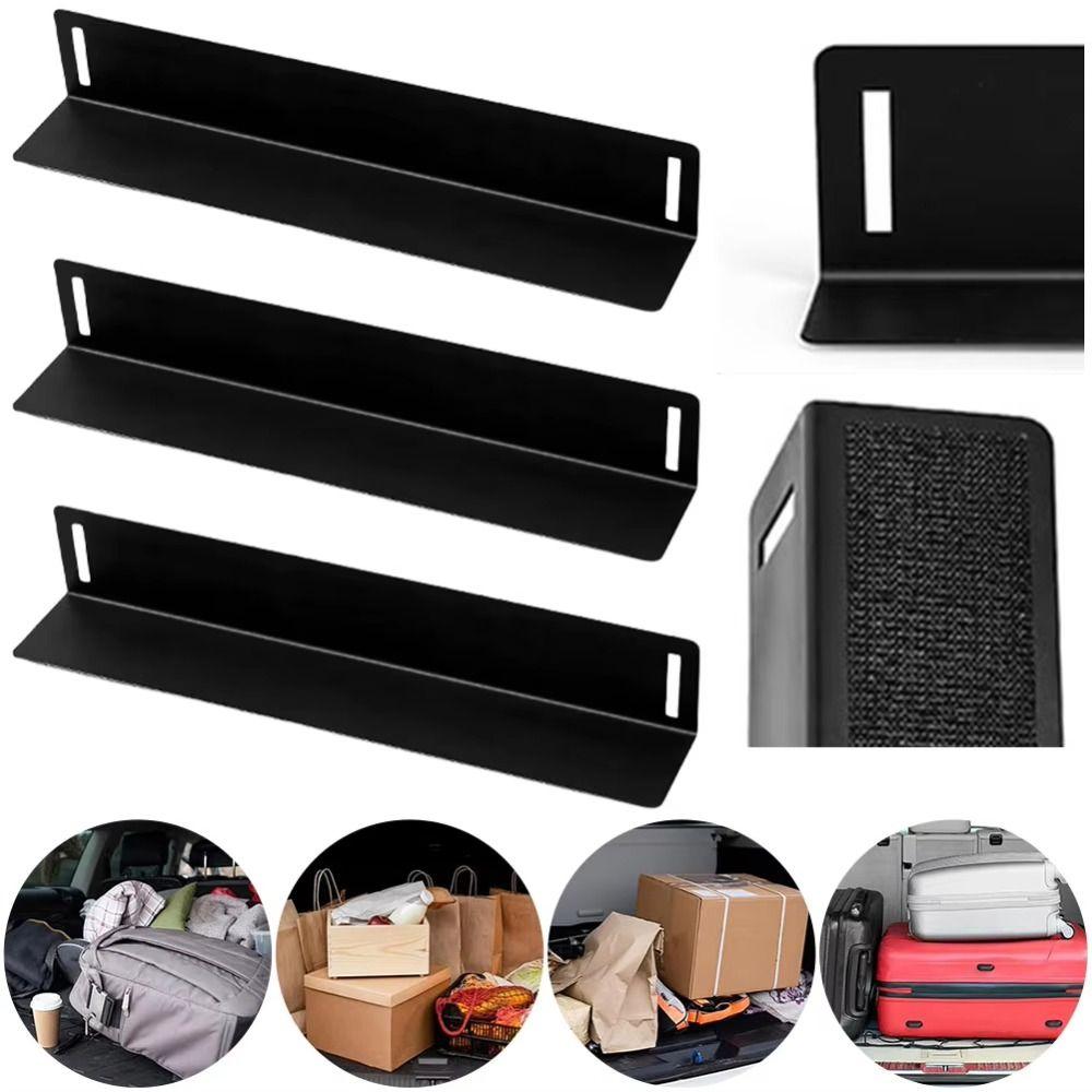 Sturdy Locking System Cargo Divider Non-Slip Boot Separator Storage Box Luggage Holder Car Trunk