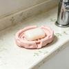 Soap Box, Cheese Shape with Removable Drain Layer, Quick Cleaning Anti-Slip Soap Holder, for Bathroom Countertop