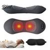 Triple Fusion Massager with Heat Lower Back Pain Relief Device 3-in-1 Lumbar Support Pillow  Vibration