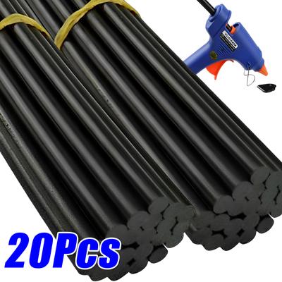 20 Stück Klebestifte zur Auto-Dellenreparatur, starke Haftung, Karosserie, lackierfreie Reparatur, Hot Melt Strip, Reparatur-Klebestift, Auto-Reparatur-Werkzeug