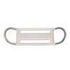 Diving Side Mount Bilateral D Ring Buckle 316 Stainless Steel Diving Webbing Strap Keeper Sidemount BCD Fixing Buckle for Scuba BCD Accessories