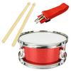 Schlagzeugset mit Snare Drum, Plektren und Nackengurt, Perfekt für Marschübungen, Theaterstücke und Anfänger, Geschenk