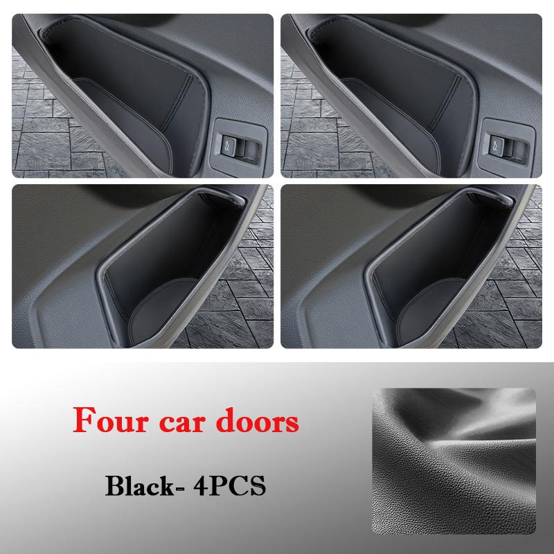 For VW Volkswagen Tayron 2026-2026 Car Door Slot Storage Box Leather Protective Pad Cover WaterProof Barrel Accessories