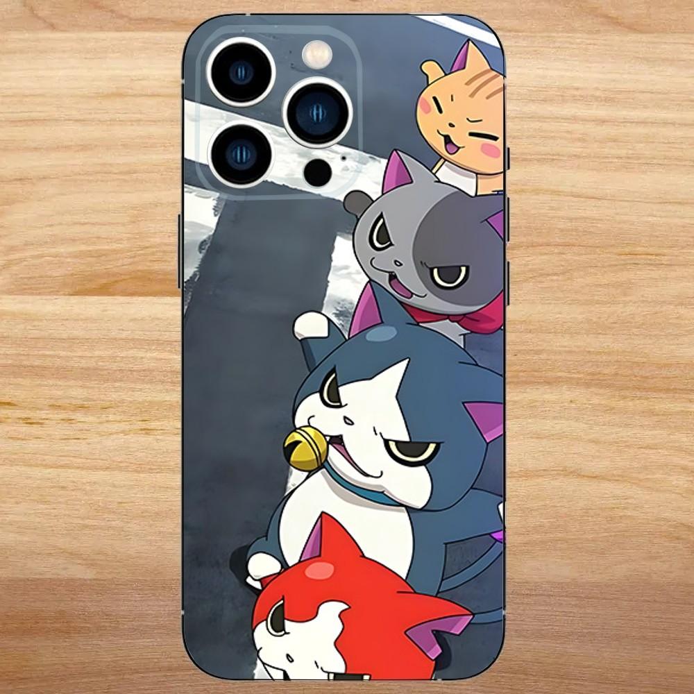 

Y-Yokai W-Watch Phone Case For iPhone 16,15,14,13,12,11,Mini,Pro,SE,MAX White Matte Shockproof Cover iPhone13