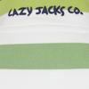 Lazy Jacks Womens/Ladies Striped Button Neck Sweatshirt