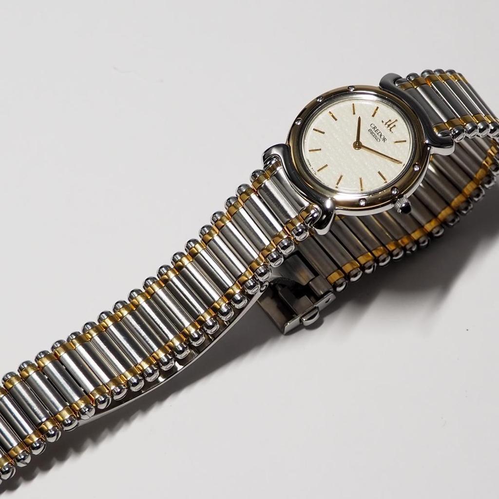 [USED] Credor Seiko K18 Bezel Women's Watch 811