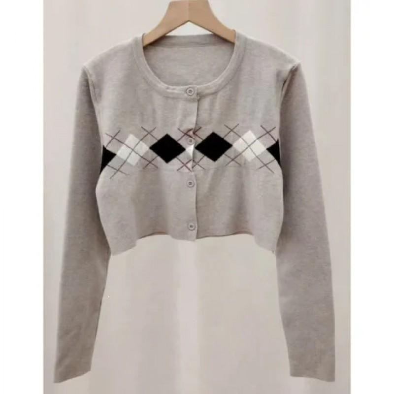 Womens 2-Piece Knit Set Short Cardigan Lace Camisole Fall Winter Slim Fit Sweet Outfit