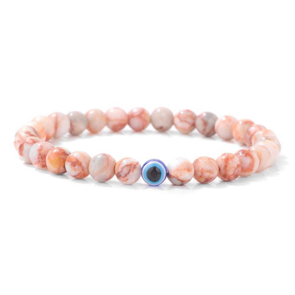 JYL TS Bracelet Custom Name  Pink Beads Honors Identity & Joy