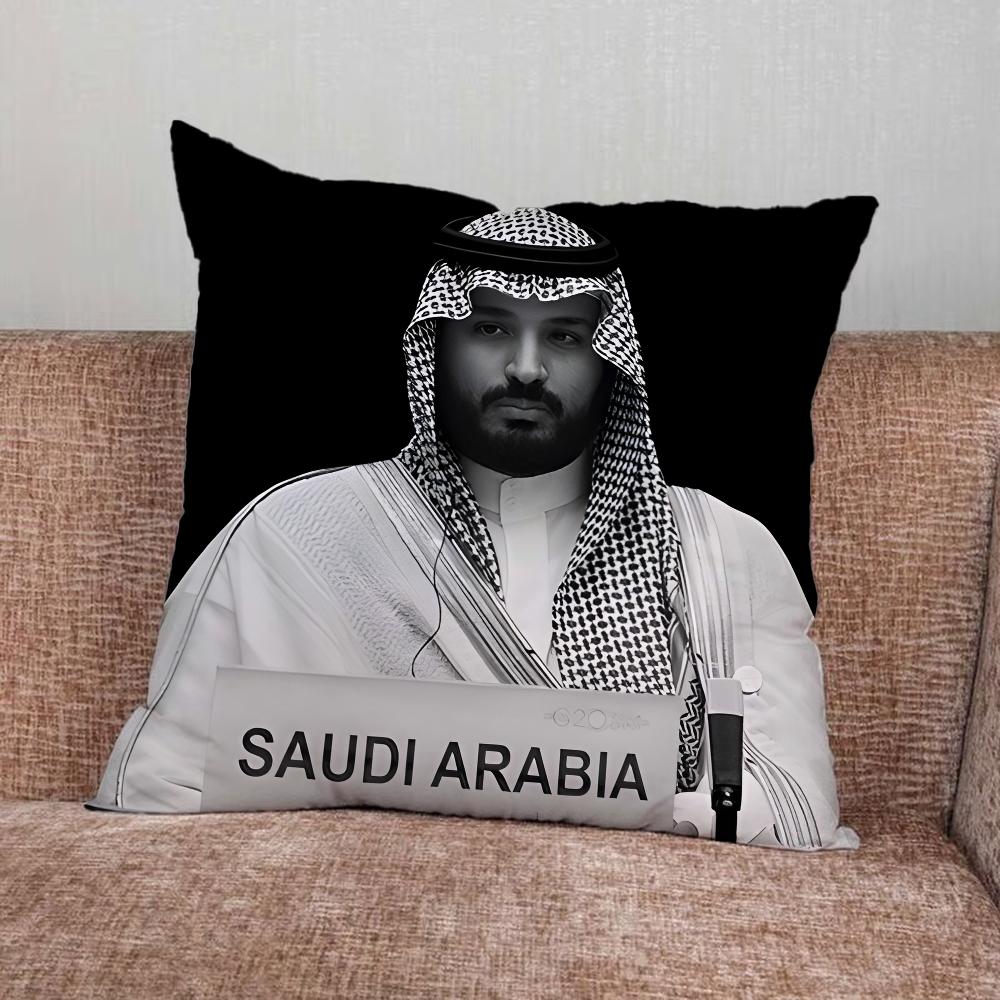 Arabia Saudyjska Flaga Salman Poszewka na Poduszkę Do Domu Sypialni Samochodu Biura Dekoracja Salonu Pokrowiec na Poduszkę Sofa Odpowiedni