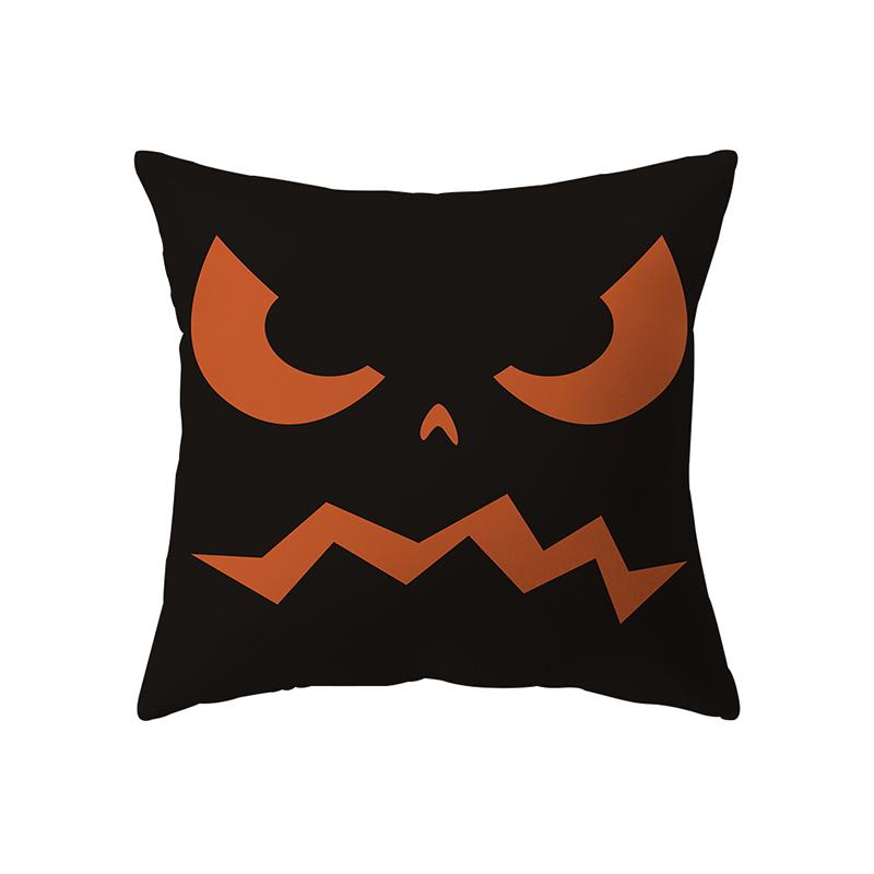 Pumpkin Collection Halloween Theme Pillow Cover Sofa Cushion  Holiday Gift Party Decoration Home Decor