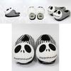 Soft And Snuggly Jack Skellington Plush Slippers Perfect For Holiday Relaxation