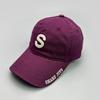 Spring And Summer Leisure Travel Baseball Hat Embroidery S Letter Male And Female Sunshade Student Street Cap