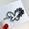 Elegant Blue Star Alloy Hair Clip - Minimalist Luxury Accessory