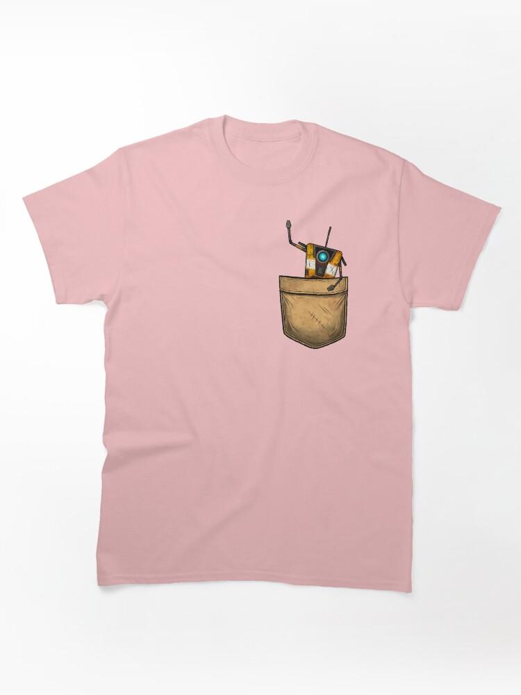 Pocket Claptrap - Borderlands Classic T-Shirt