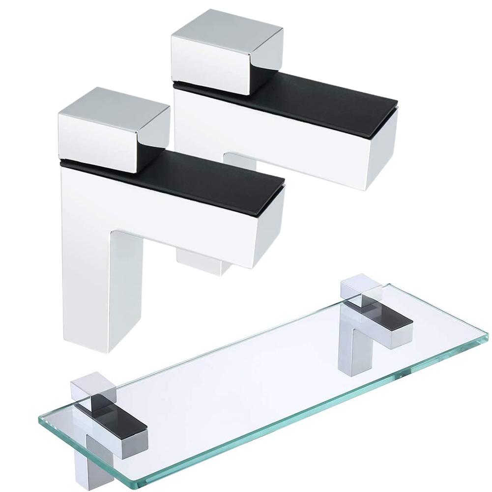 Supporto Regolabile per Esposizione Collezionabili Morsetto per Mensola da Bagno Adatto per Mensole da 3 a 24 Mm Dimensioni Discrete
