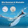 Bite-Sized Realistic Flopping Fish Cat Toys, 3 Pack, Interactive Cat Toys for All Breeds, Tap-Activated 3 Flapping Mode, Sardine/Saury/Yellow Croaker,