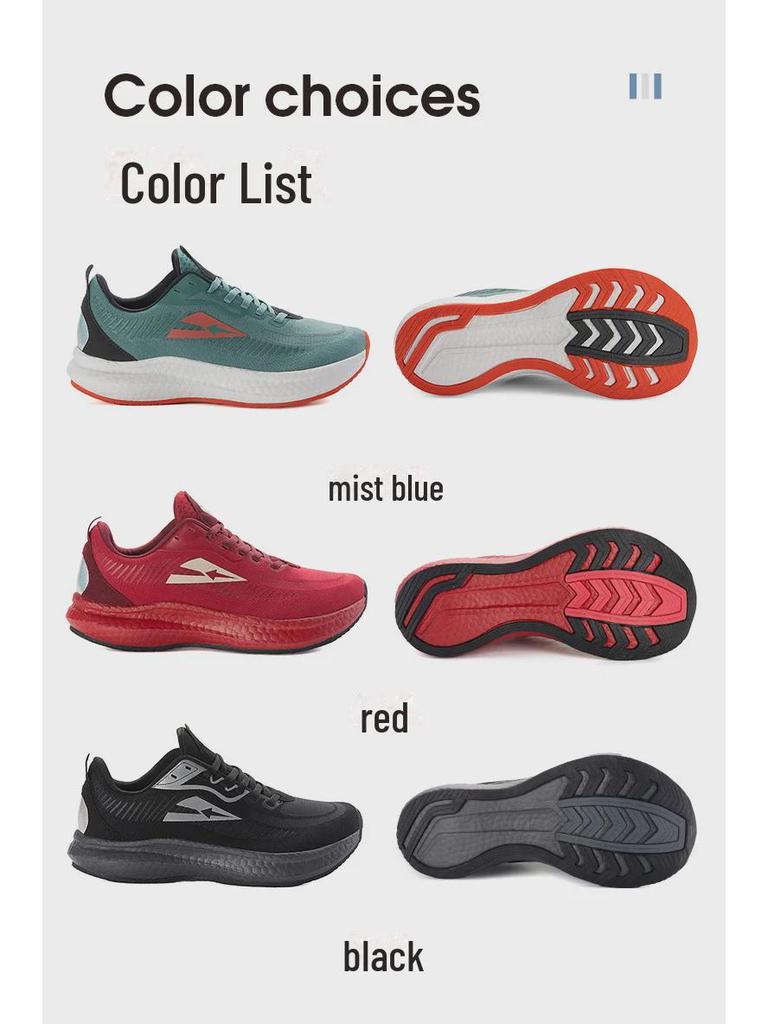 Men's 4E Wide Running Shoes with Enhanced Shock Absorption, Ultra-Lightweight, Breathable, Non-Slip, and Ultra-Soft for Summer