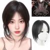 Clip In Hair Toppers Wigs with Bangs Hair Extension Fringe Hair Pieces  Hair Loss
