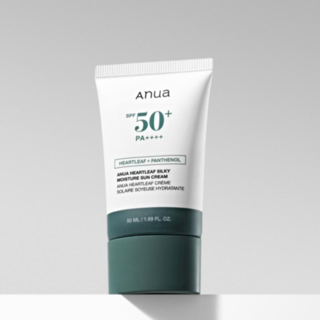 Anua Heartleaf Silky Moisture Suncream SPF50+ PA++++ 50ml