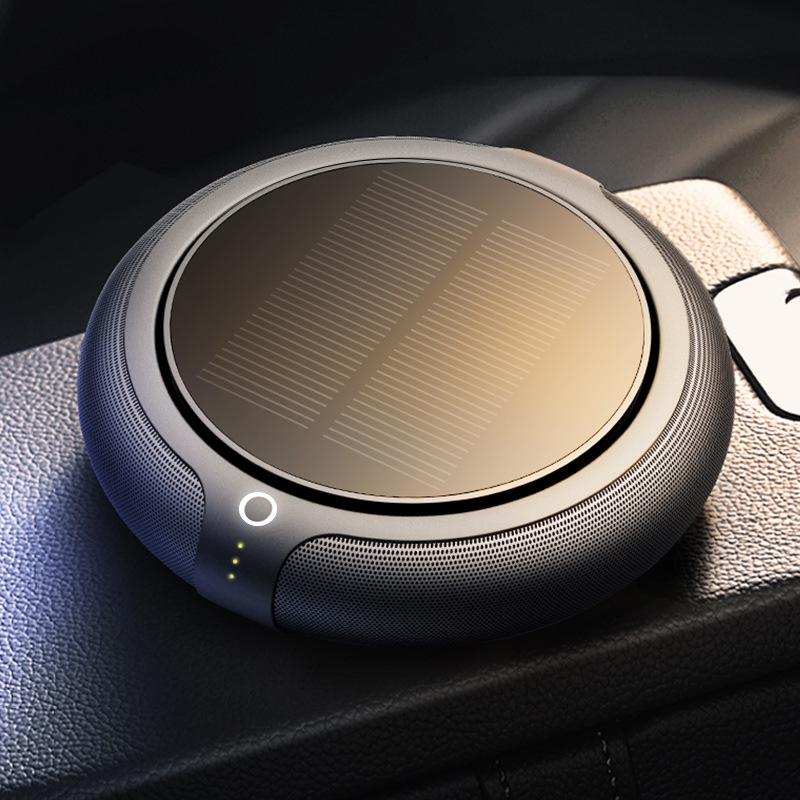Solar Car Air Purifier Car Aromatherapy Machine Removes Formaldehyde Odor