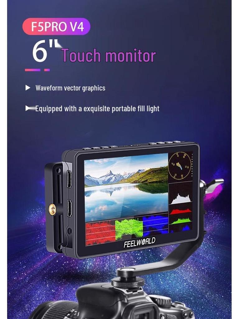 FEELWORLD F5PRO X 5.5" High Brightness Touchscreen Monitor with 3D LUT for Mirrorless Cameras