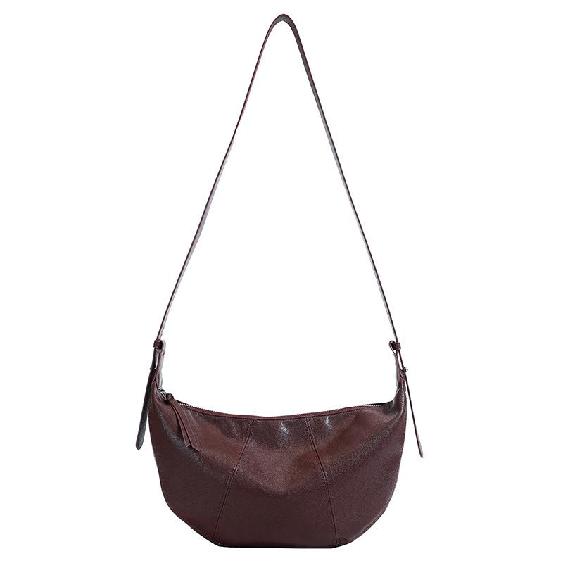 

Сумка женская большой вместимости новая повседневная сумка-мессенджер для поездок на работу универсальная сумка бордовый