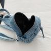 Denim Backpack Lightweight Casual Women Outdoor Sports Mini Backpack