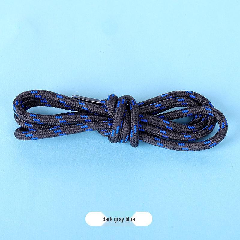 Round Non-Slip Durable Shoelaces for Martin Boots - Vertical Stripes for Outdoor Shoes