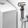 Hygienic Shower Toilet Bidet Sprayer Shower Head Handheld Toilets Bidet Douche Wall-mounted Double Outlet Bathroom Sprayer Parts