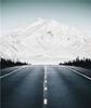 Ruopoty Oil Painting Digital Highway Art Unique Gift Hand-Painted Digital Landscape Painting Living Room Decoration
