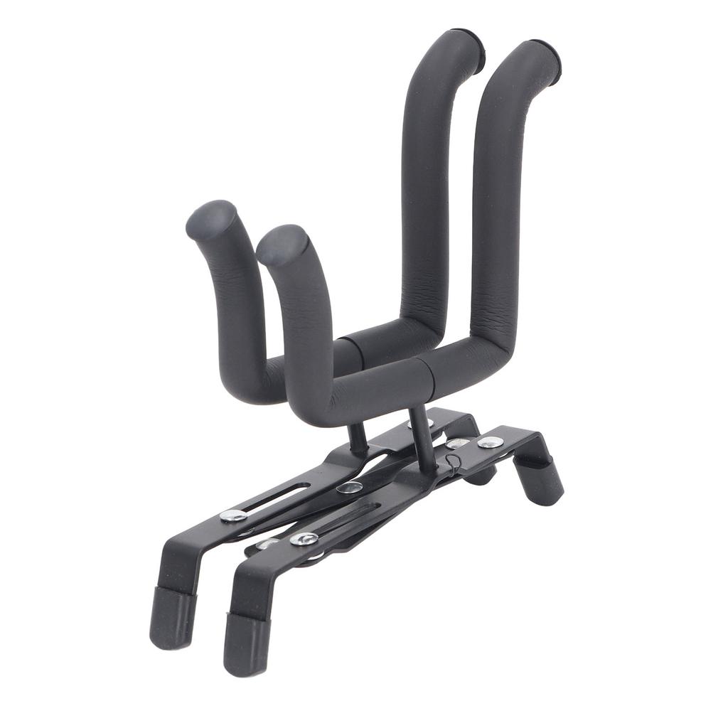 Floor Foldable Violin Stand Metal and Sponge H Shape Portable Retractable Ukulele Stand