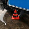 Truck Towing Hitch Plugs Traffic Cone Trailer Cover, Funny Cone-Shaped Ball Cap, Tow Protector UV-Resistant Protective Cover for Balls, SUV Accessory