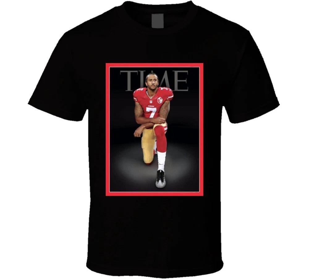 Colin Kaepernick United We Stand Time Magazine Cover T Shirt S