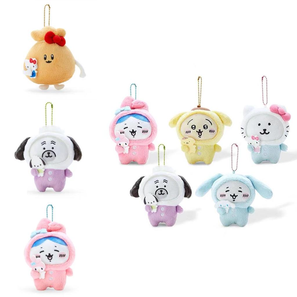 Adorable And Soft Sanrio Plush Toy Collection Featuring Cinnamoroll And Pompompurin