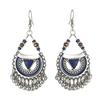 Boho Vintage Drop Dangle Beads Tassel Earrings For Women Handmade Triangle Geometric Bohemian Earings Fashion Jewelry Bijoux