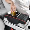 Portable Center Console Armrest Cushion Leather With Cup Holder Tissue Box Car Armrest Pillow Multifunctional Parts & Accessorie