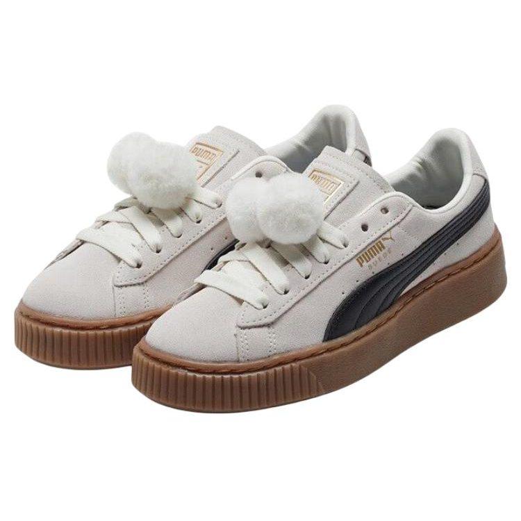 PUMA Suede Platform 'Cream White' Women's 391902-01