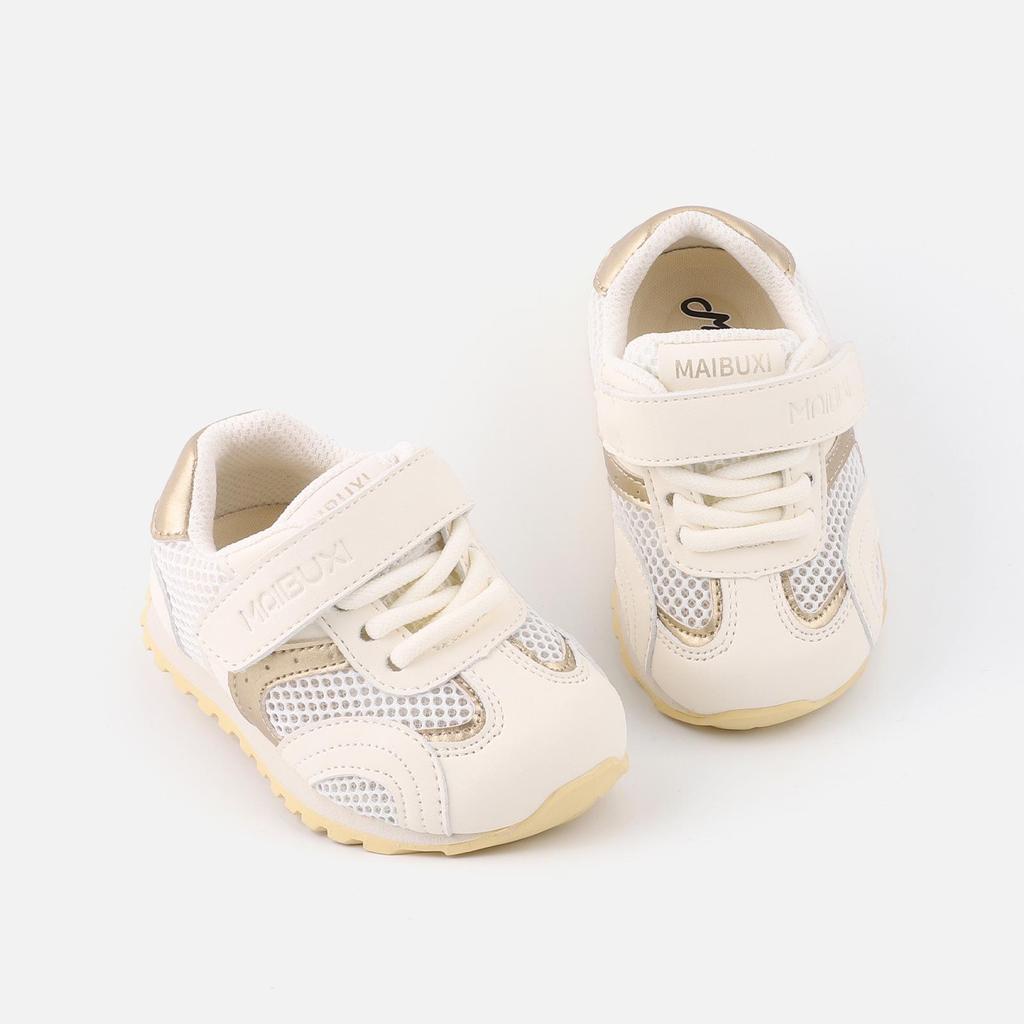 Spring 2026 Retro Soft Sole Baby Walker Shoes - Girls' Non-slip, Versatile Sports Training Shoes