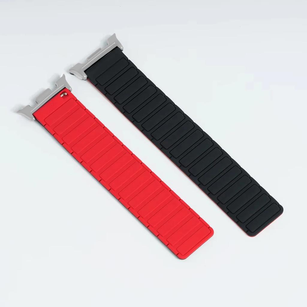 Magnetisches Silikonarmband für Samsung Galaxy Watch 8 40mm 44mm Ultra 2025 Sportarmband Ersatz für Galaxy Watch8Classic Armband