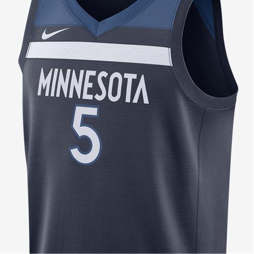 Nike Dri-FIT NBA Minnesota Timberwolves Edwards Jersey Men's Blue